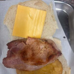 Bacon chicken CheeseBurger