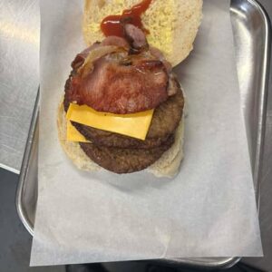 Bacon Double Cheese Burger