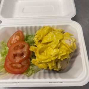 Coronation Chicken Jacket Potato