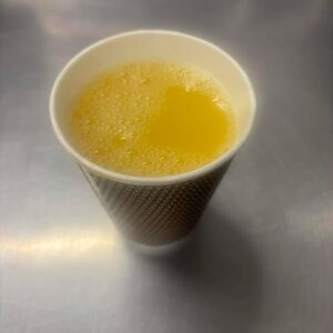 cup of orange juice