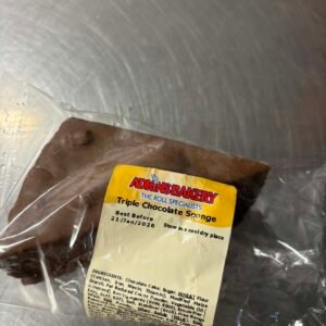 triple chocolate sponge cake